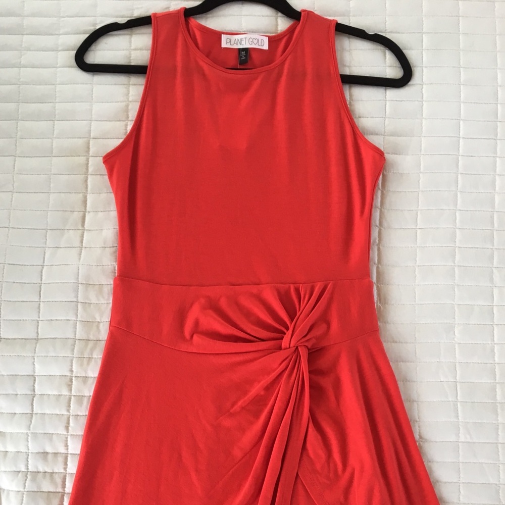 Cute Orange/Red Little Dress